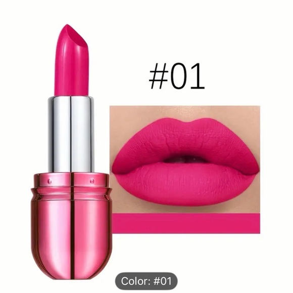 Vibrant Pink Lipstick - Picture 6 of 7